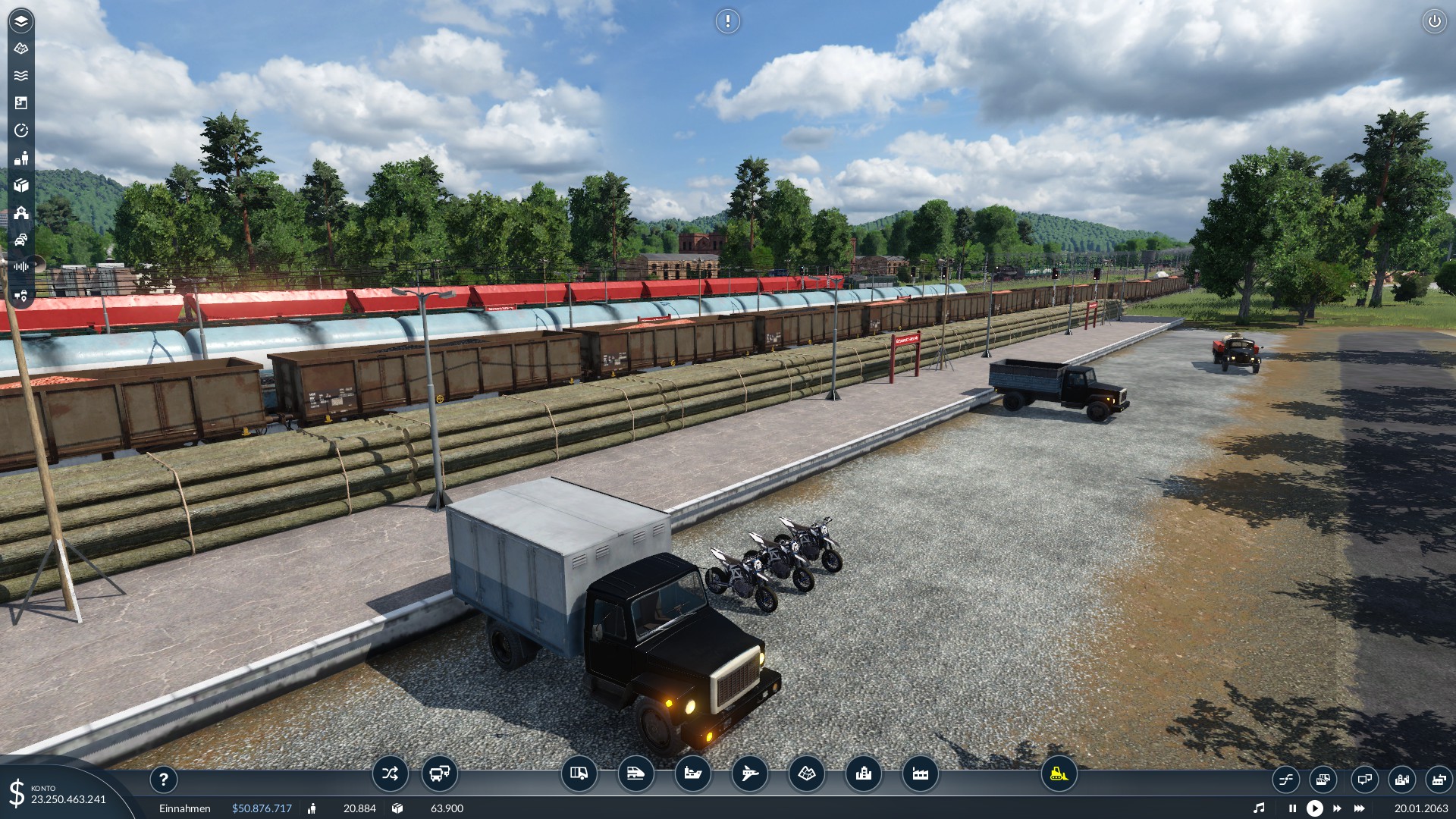 es wird lebendig in Transport Fever 2