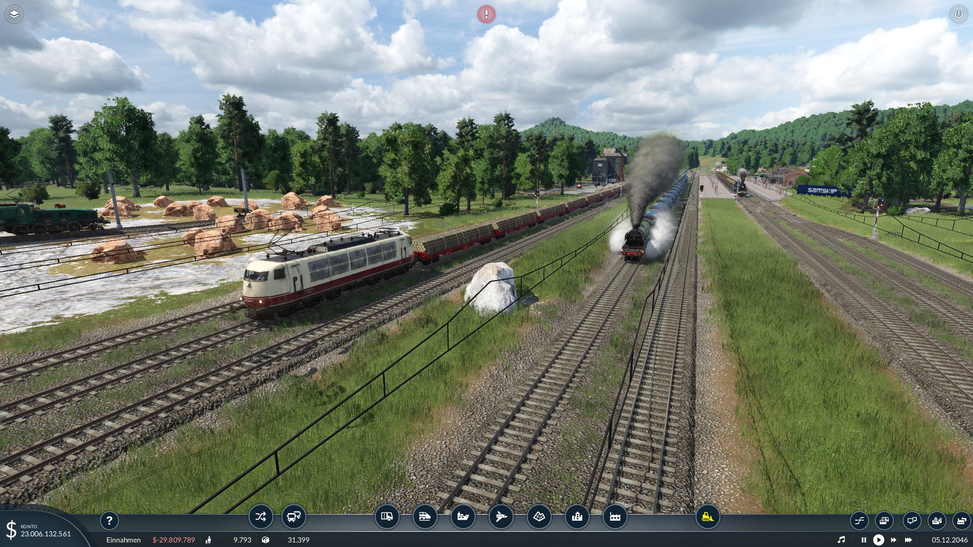es wird lebendig in Transport Fever 2