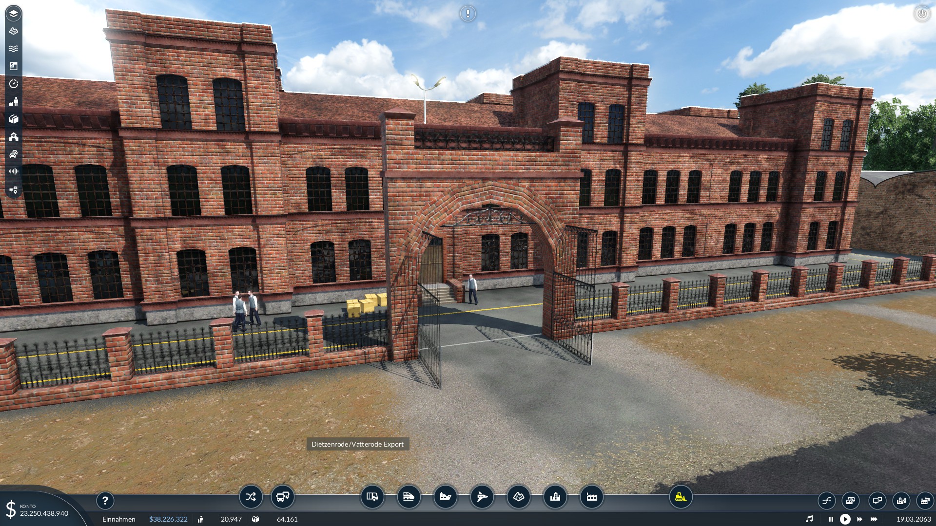 es wird lebendig in Transport Fever 2