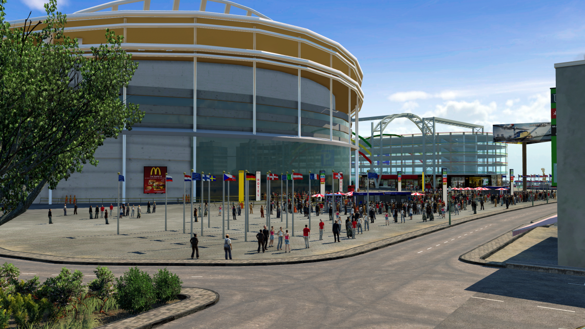 Rheintal Map - Eglisau TF-Arena Eröffnung