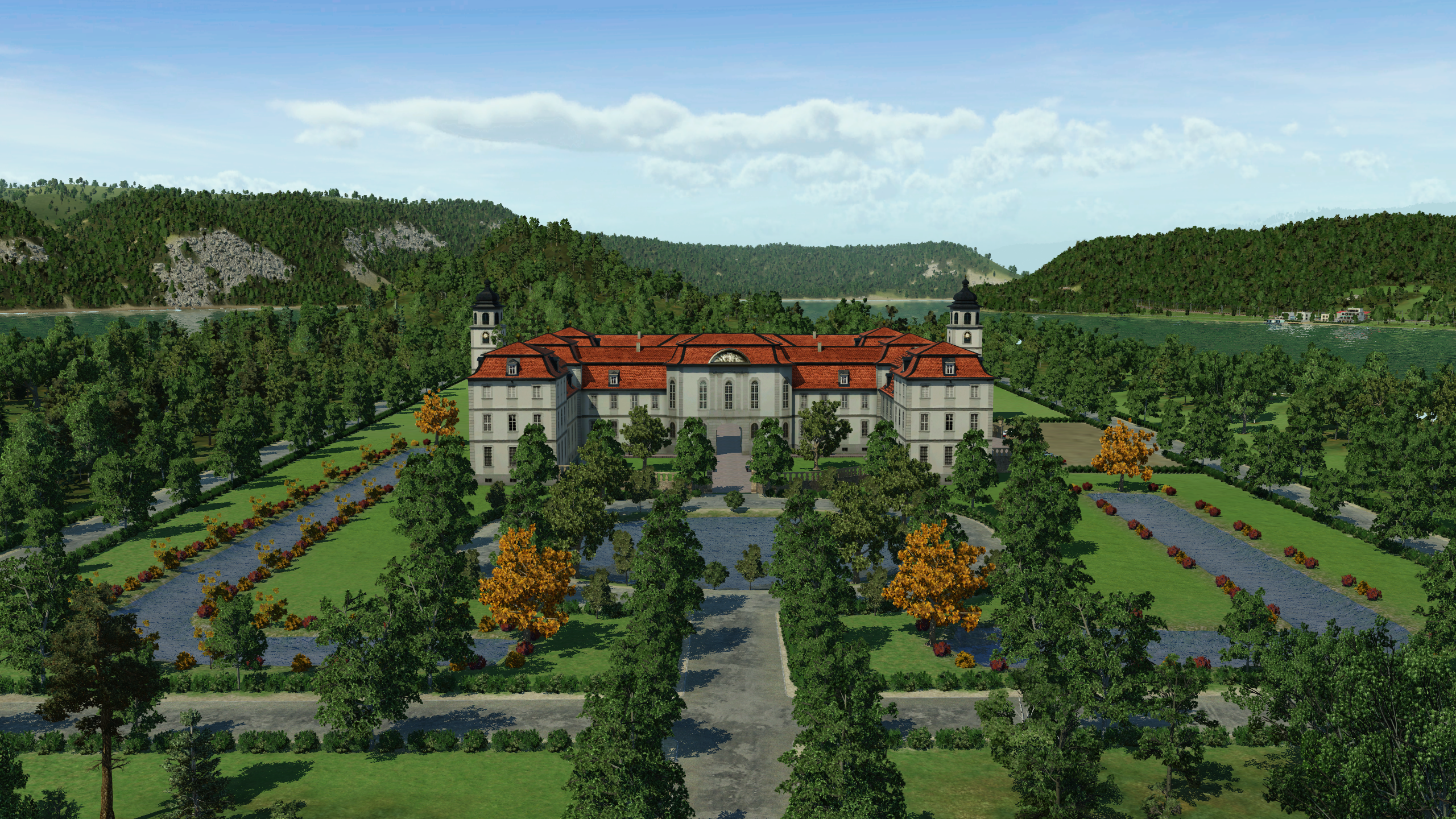 Rheintal Map - Insel Rheinau