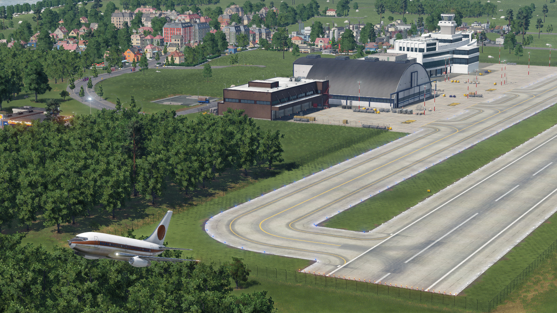 Taking off