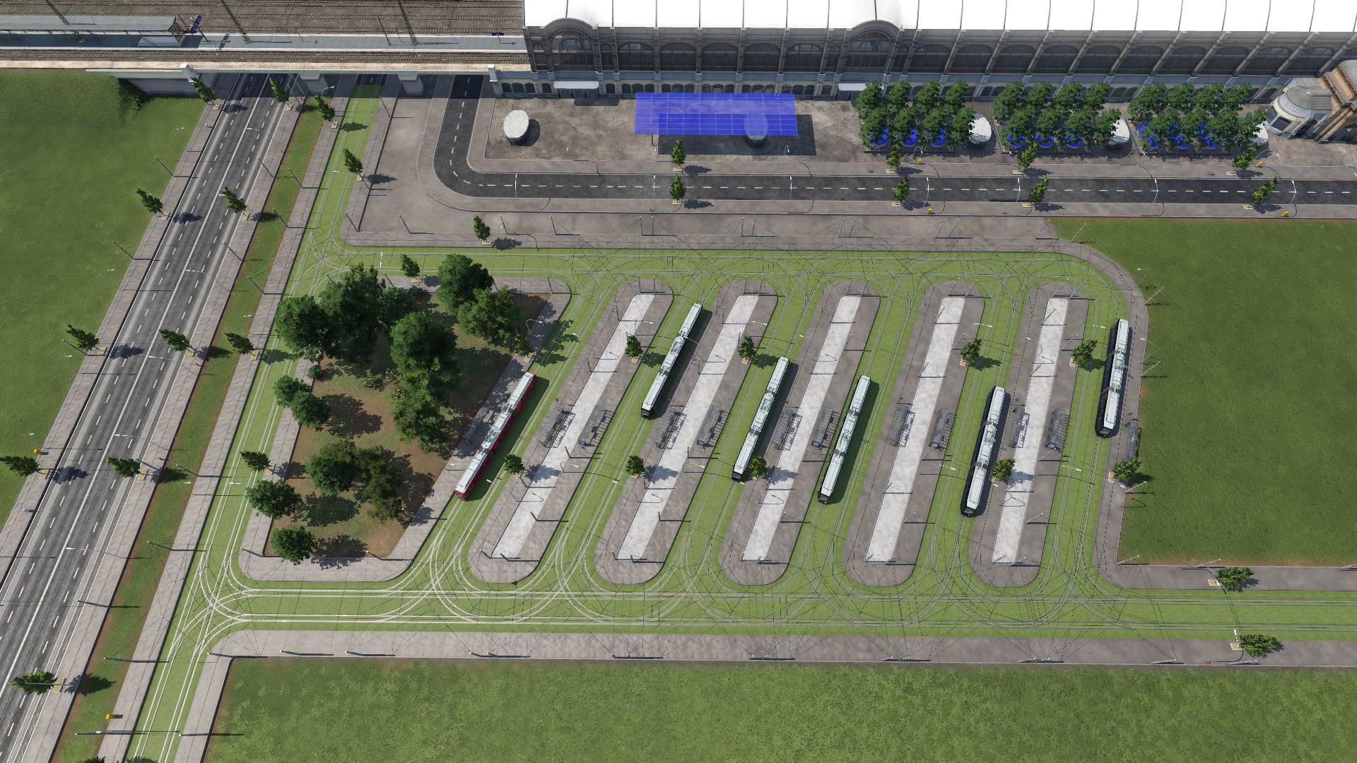 Bahnhofsvorplatz mal anders