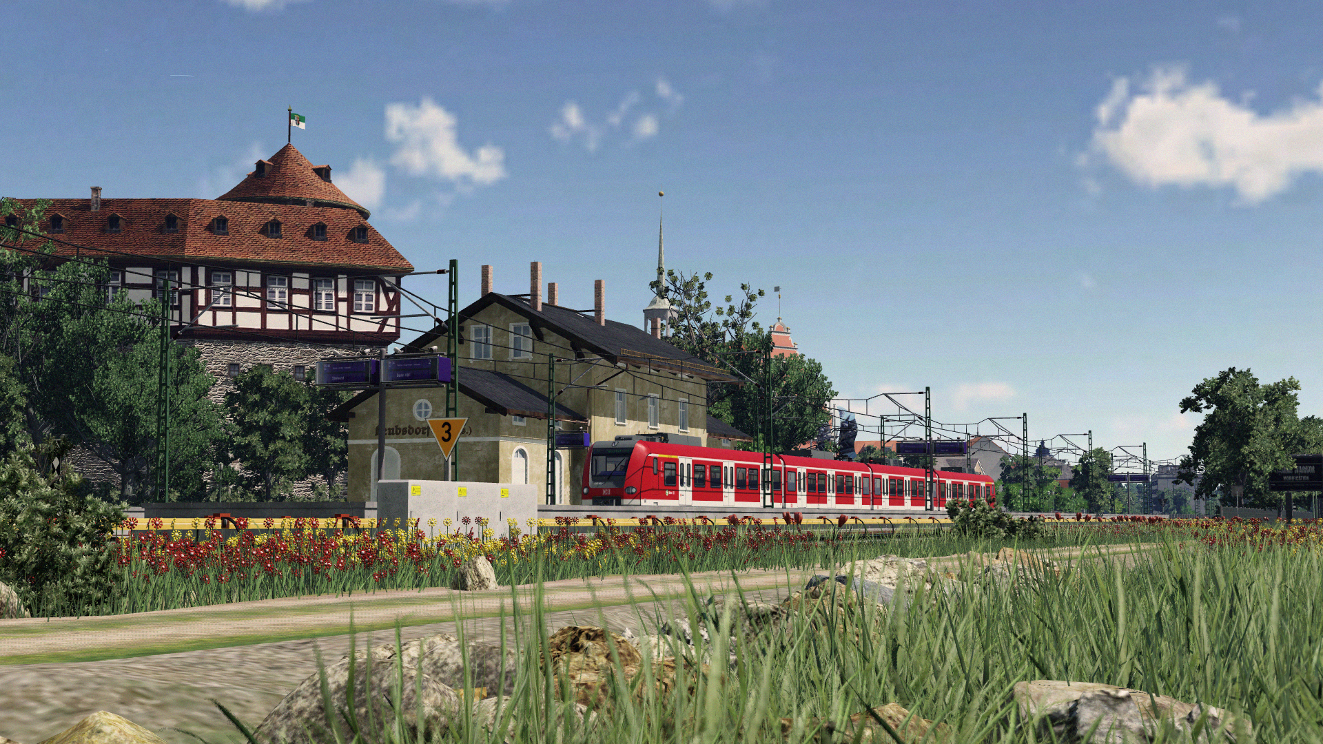 Suburban station