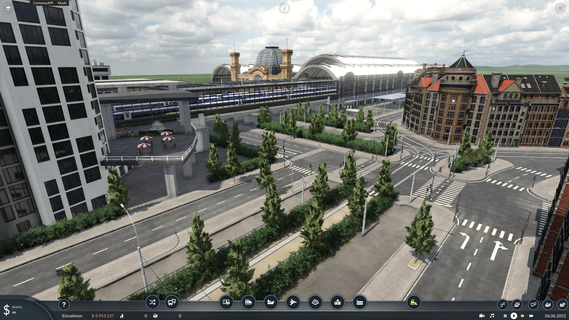 eurostar terminal am historischen Hauptbahnhof