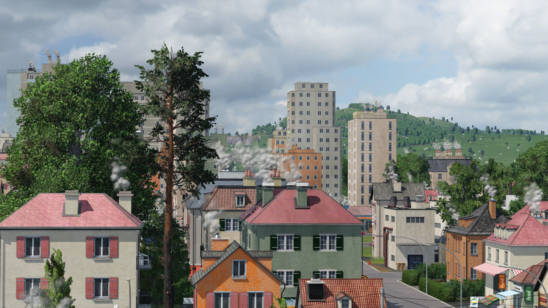 Merkurheims Skyline