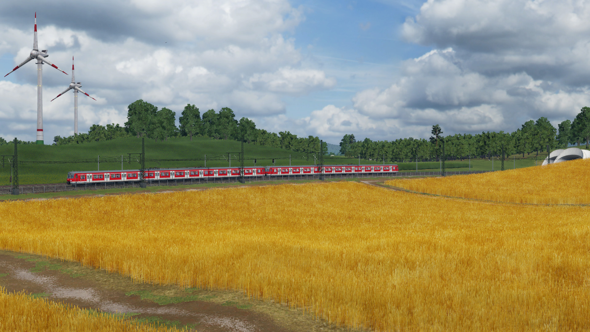 Mit der S-Bahn übers Land ...