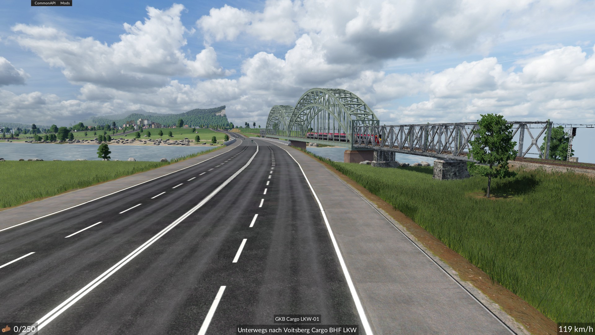 Stahlbogenbrücke