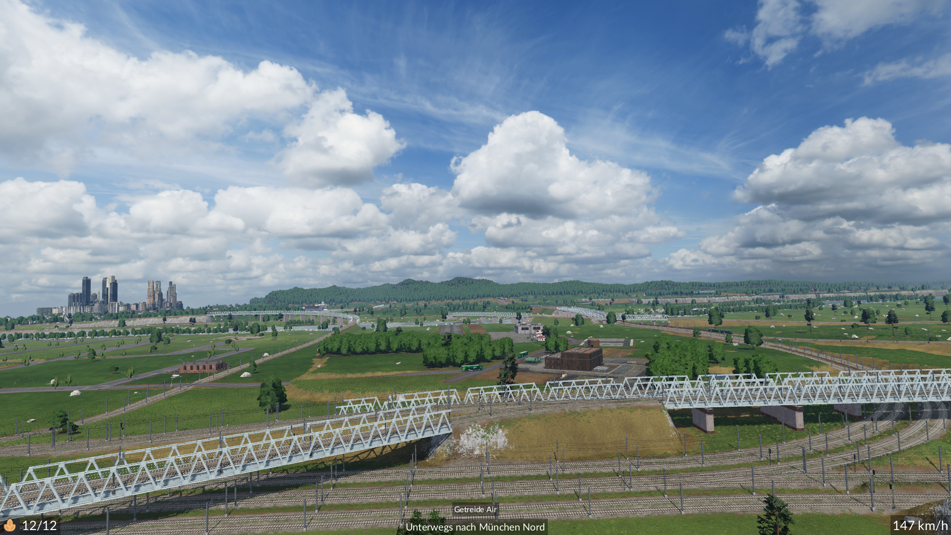Anflug auf München 2