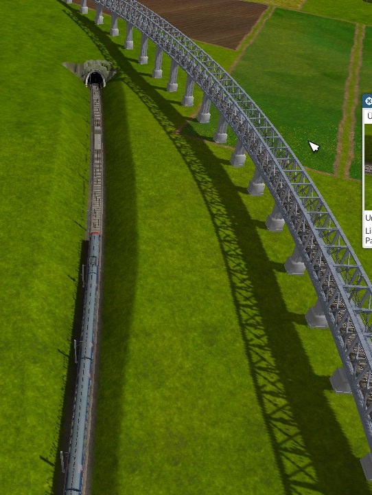 tunnel gegen brücke