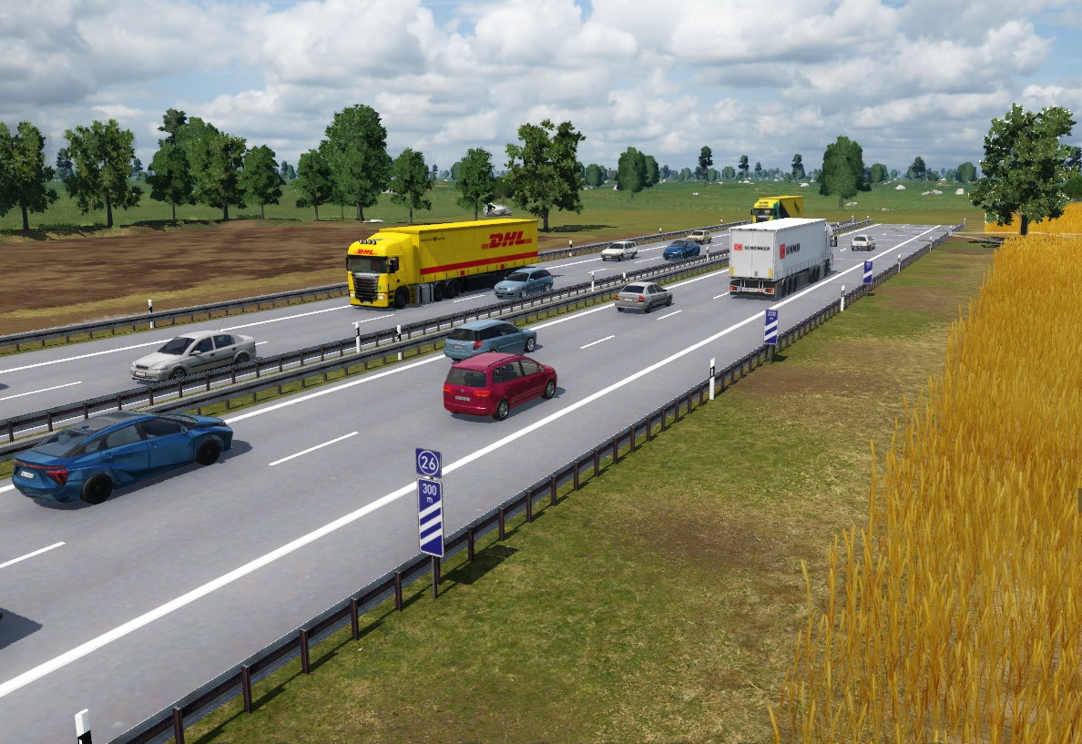 Autobahn Diorama 1