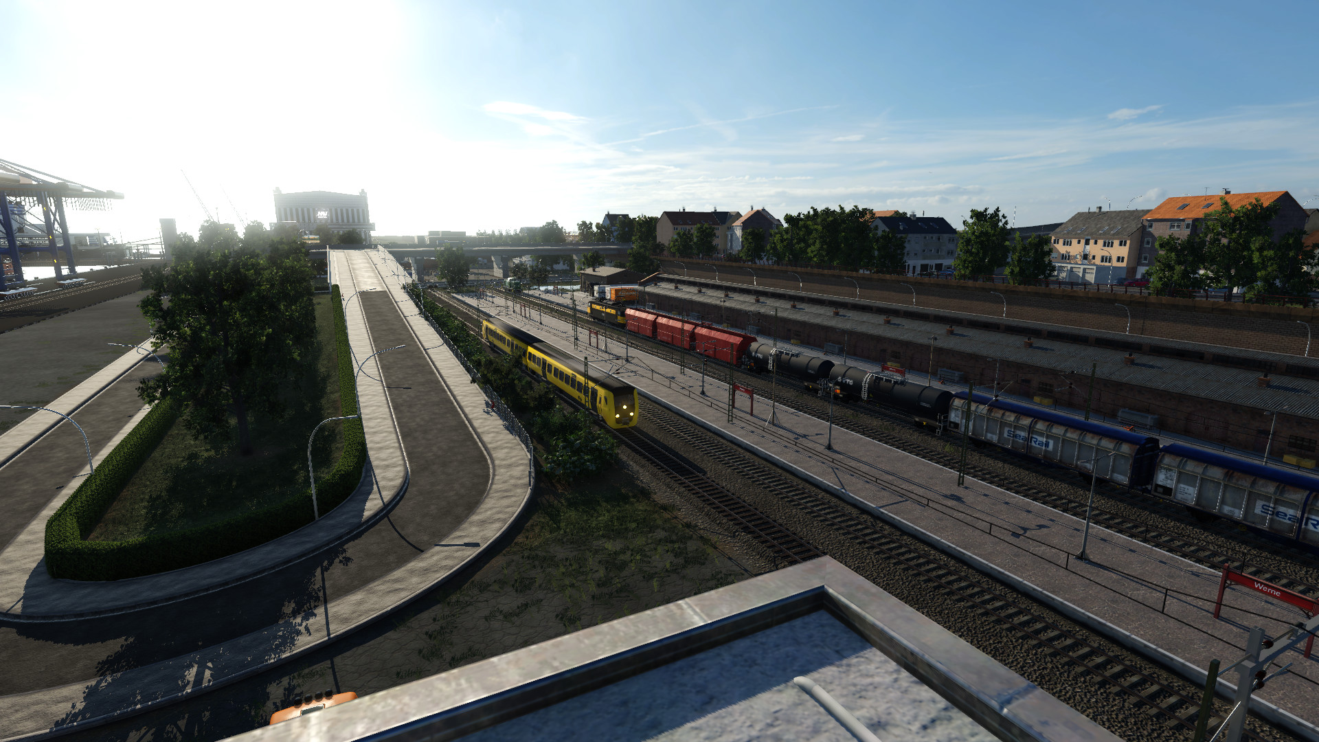 Morgens am Rotterdammer Fährhafen