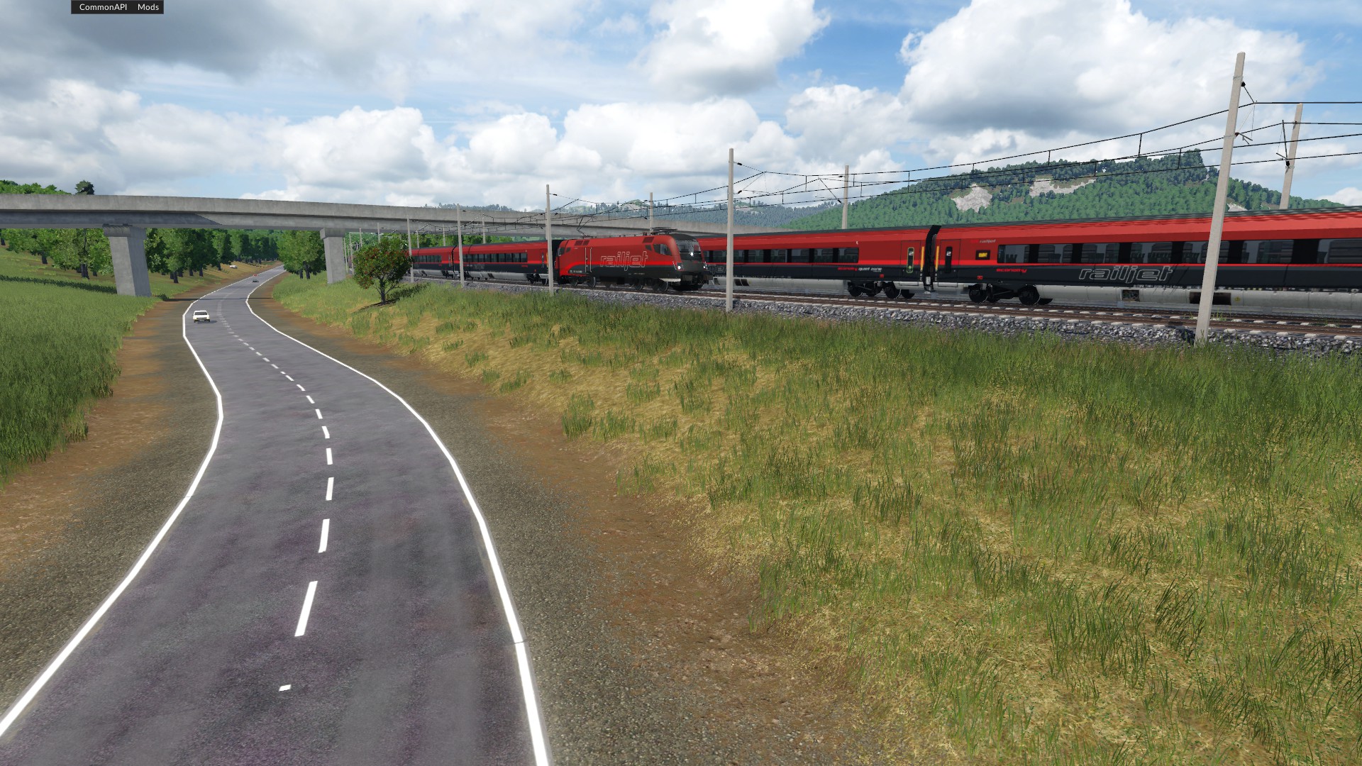 Trainspotting an der Schnellfahrstrecke (1)