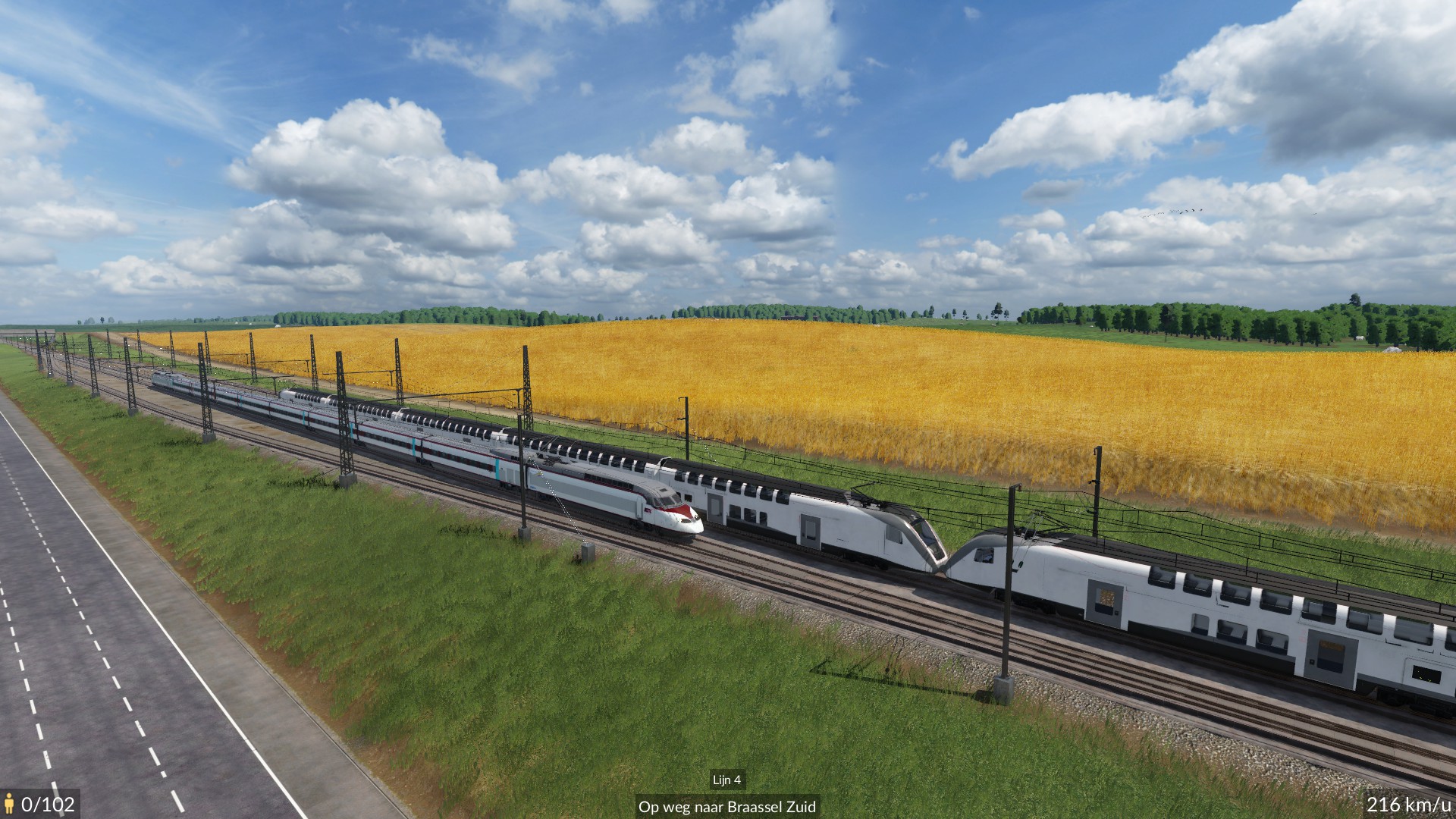 Testing new High Speed Line