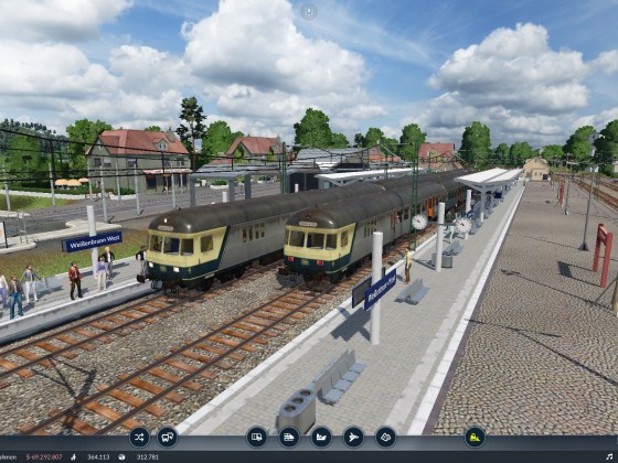 n-Wagen Züge in Weißenbrunn