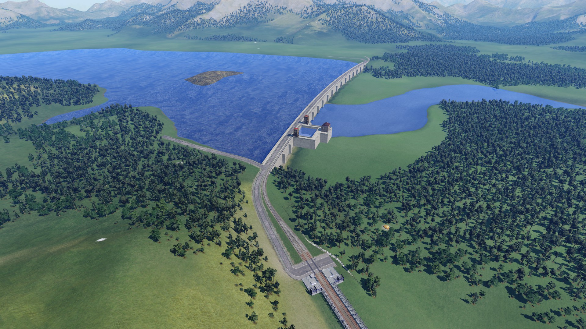 Staudamm Panorama (3)