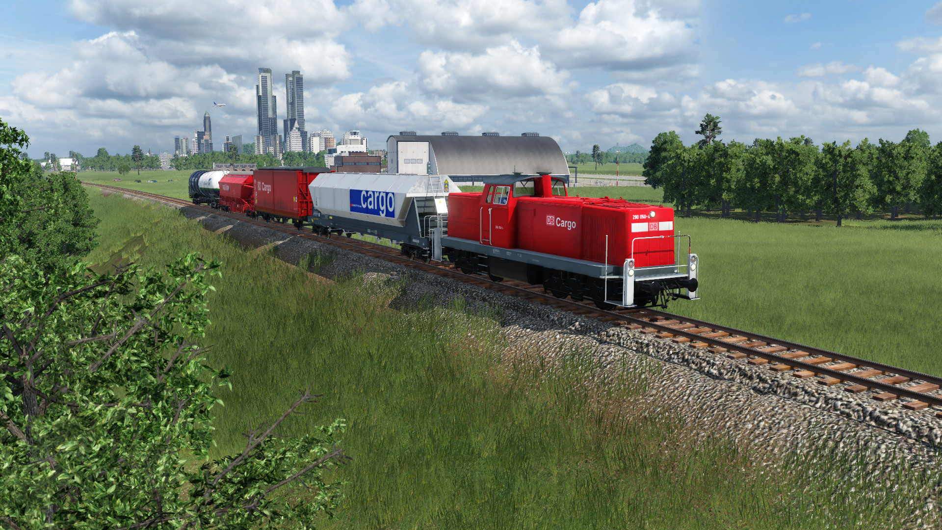 Local fregiht train