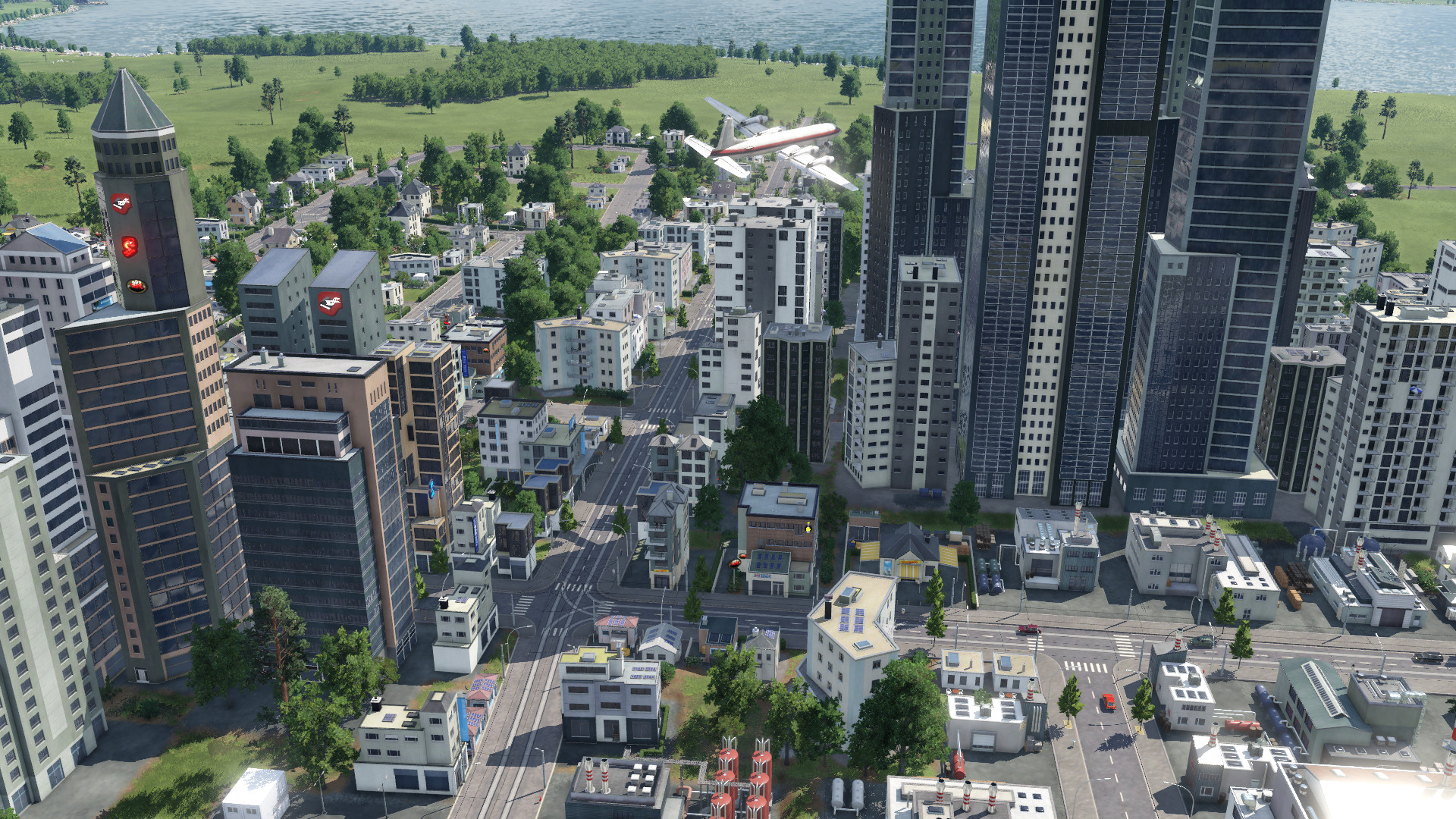Tower in the way