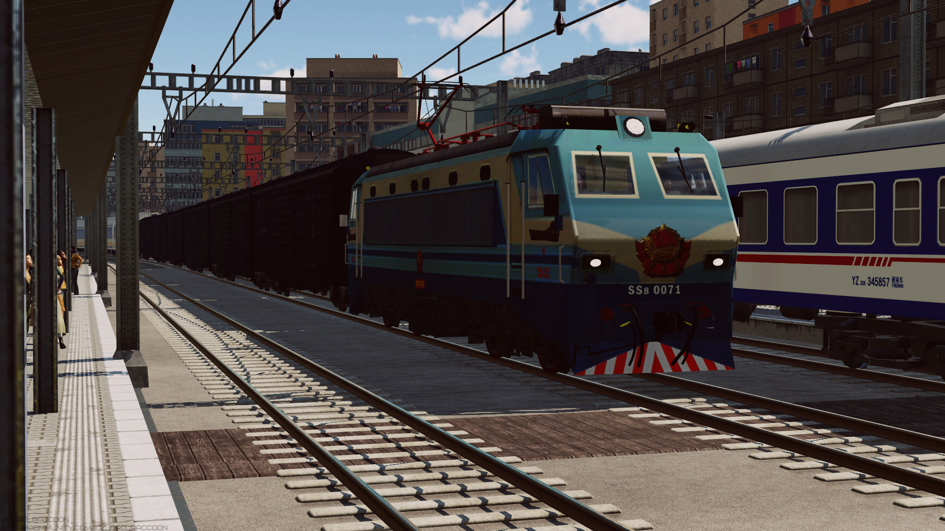 SS8 on the local freight run