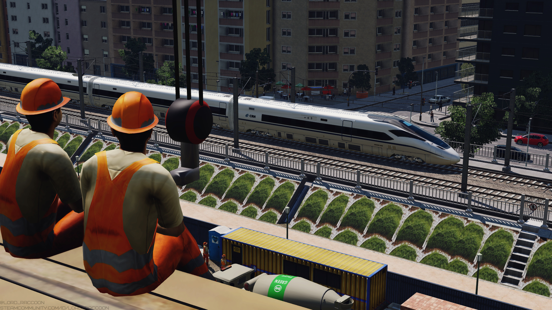 Chilling workers and CR380D