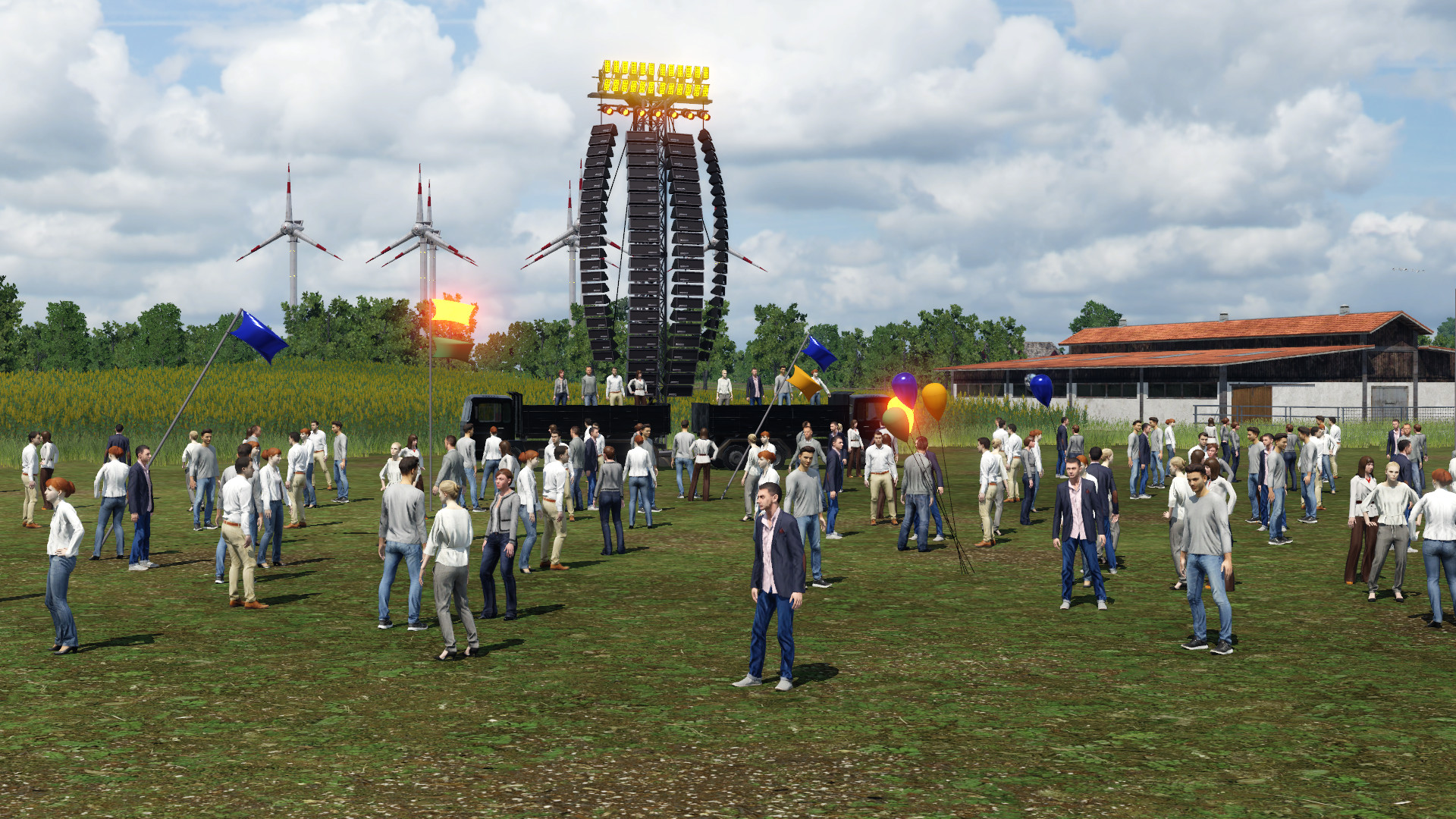 Protestkundgebung gegen Atomkraft
