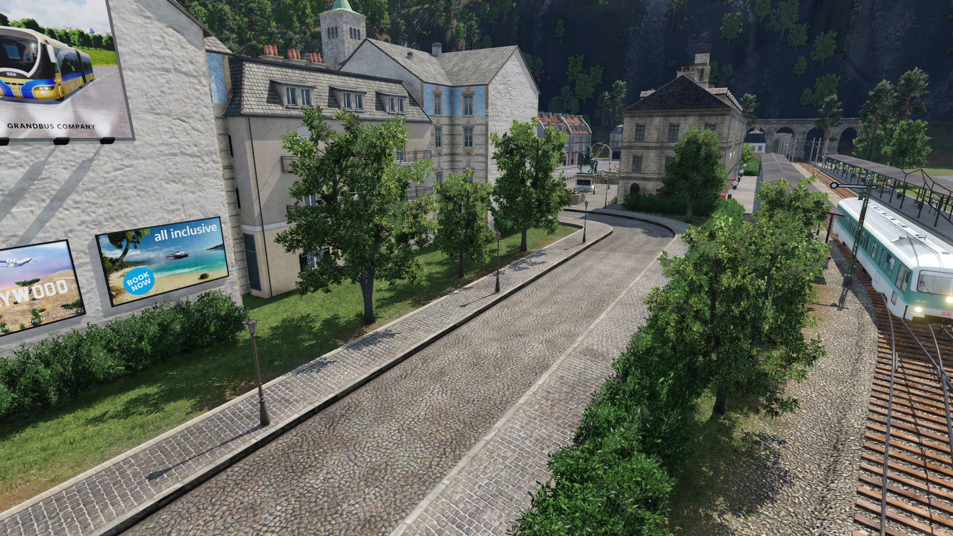 Erster Triebwagen Testverkehr