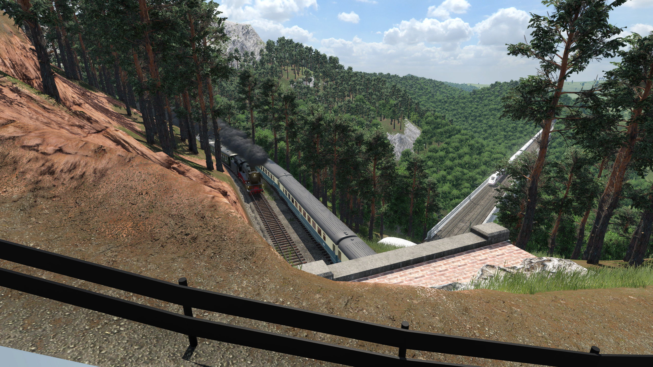 Museumsbahn trift ICE