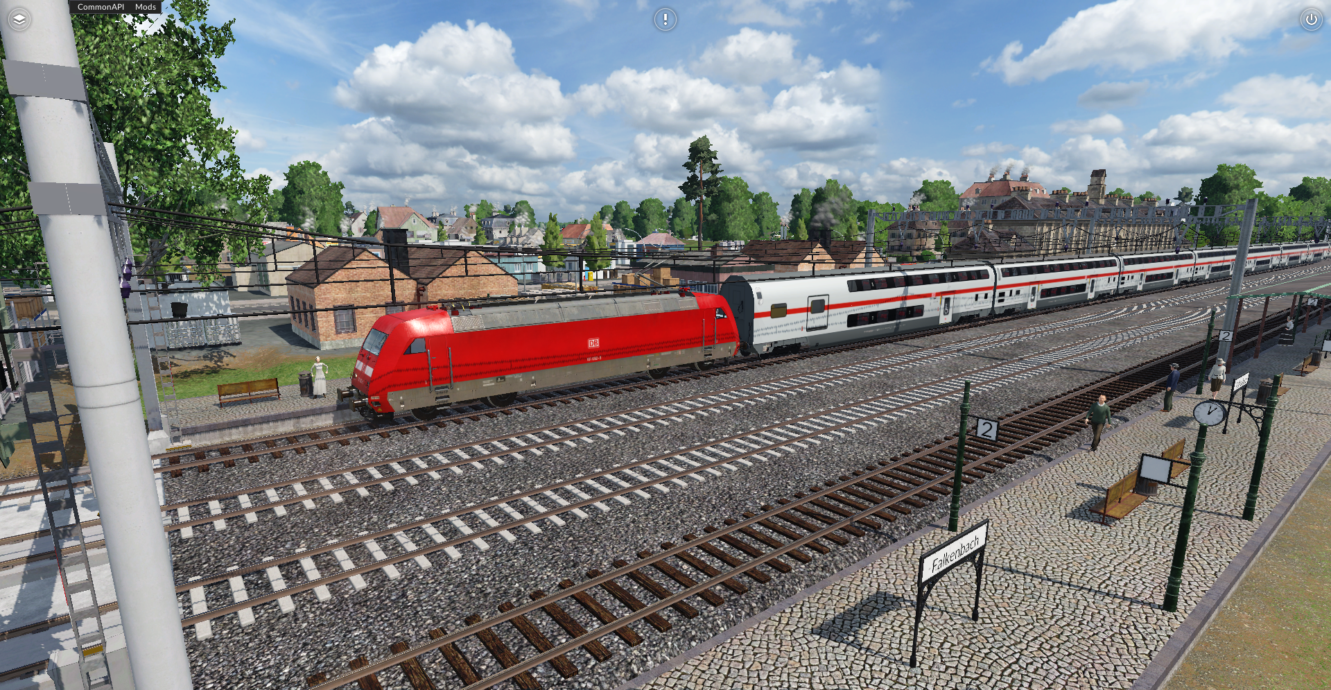 IC 2000 als IC Lackierung