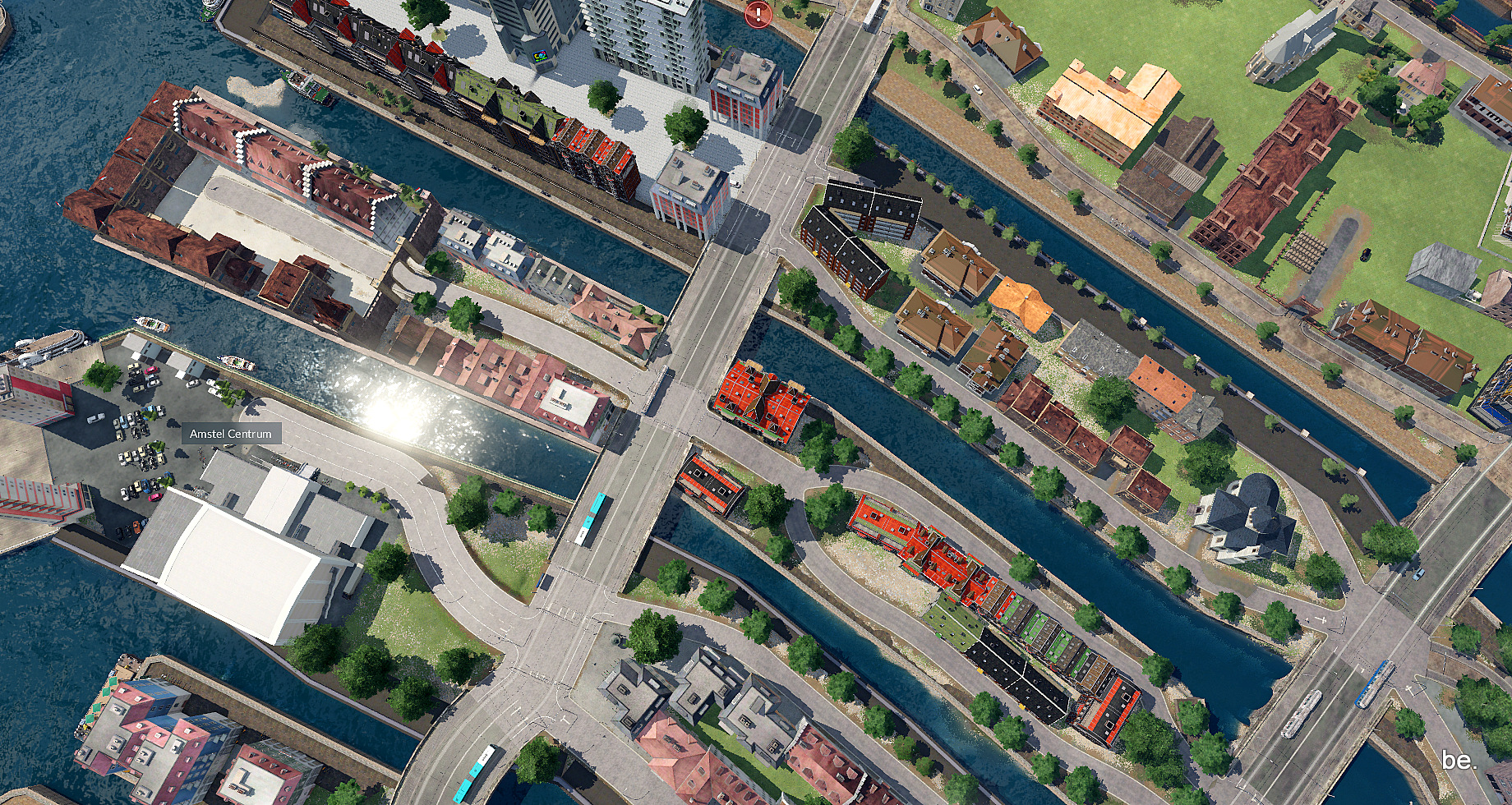 Amsterdam von oben....