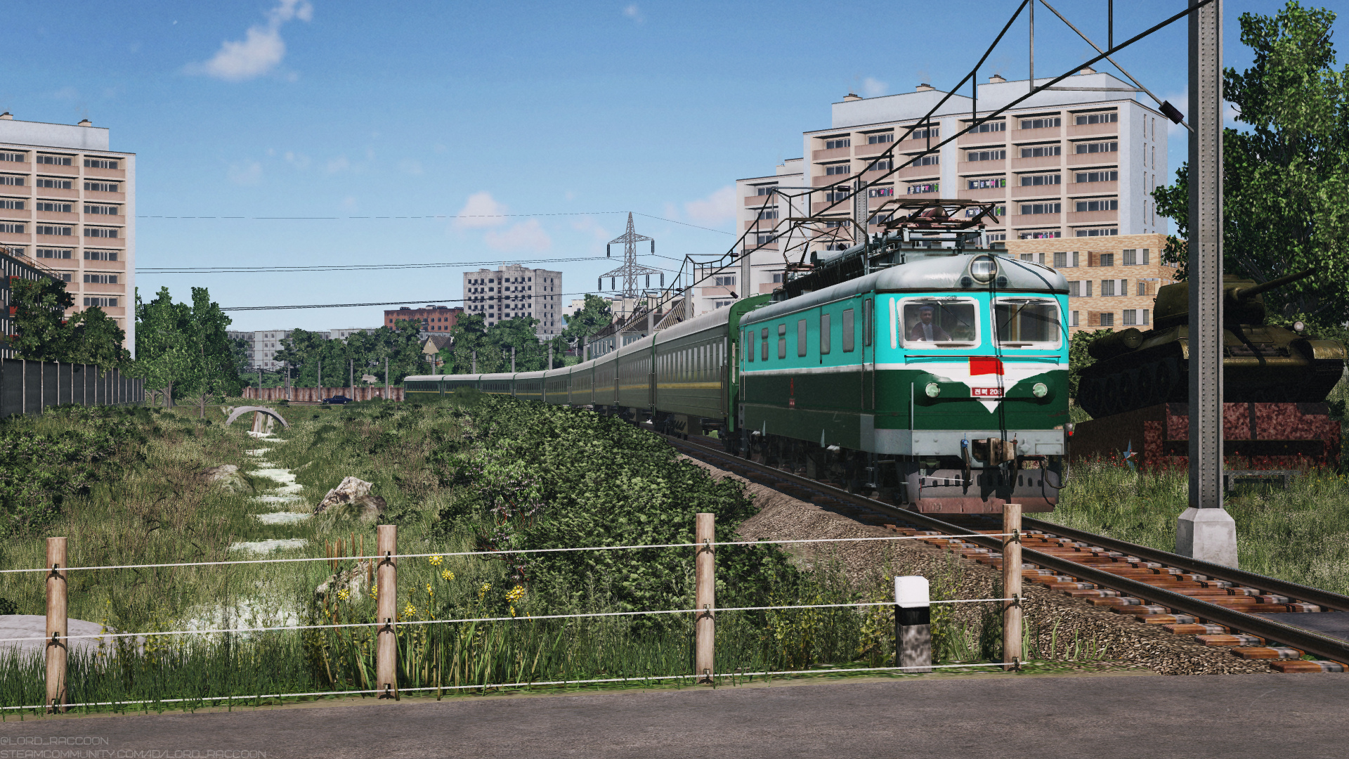 North Korean suburban