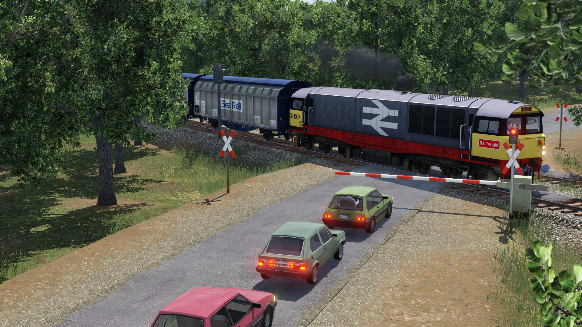 Class 58 in the woods