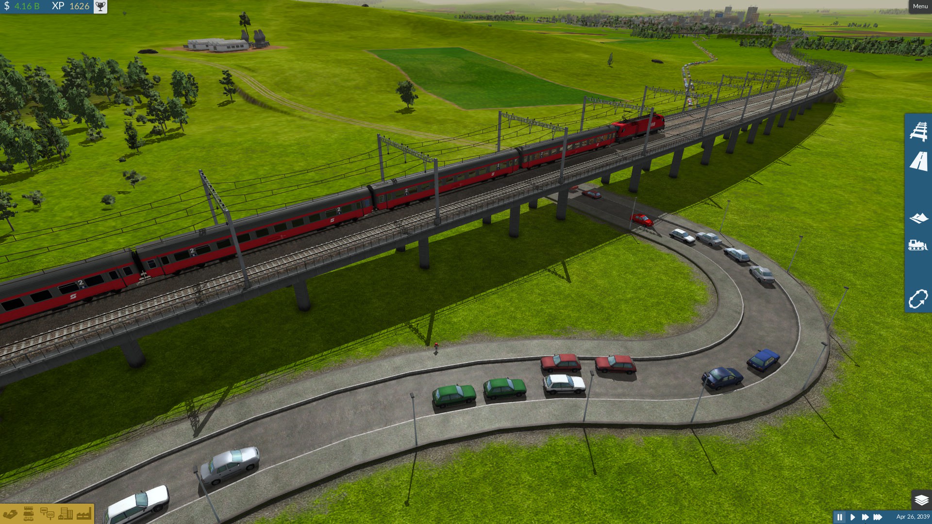 Nerven sparen, Bahn fahren