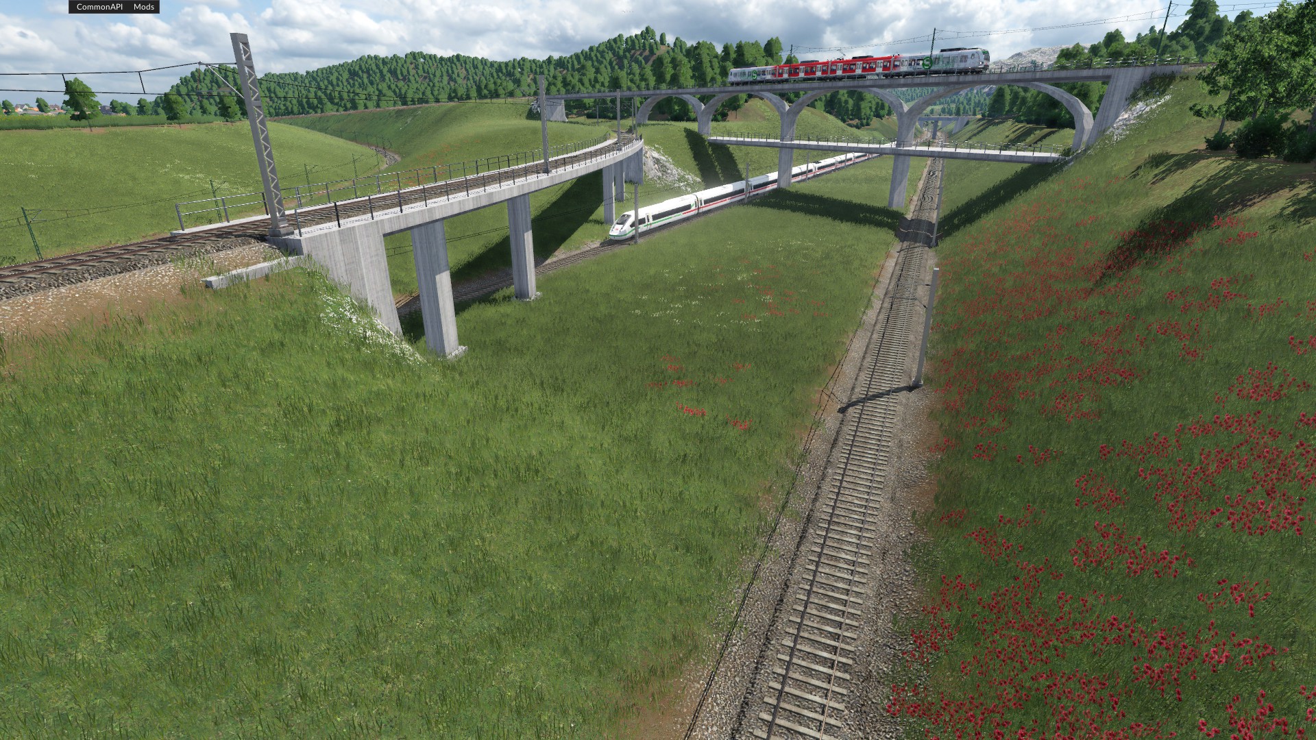 "euro tunnel" Ausfädelung
