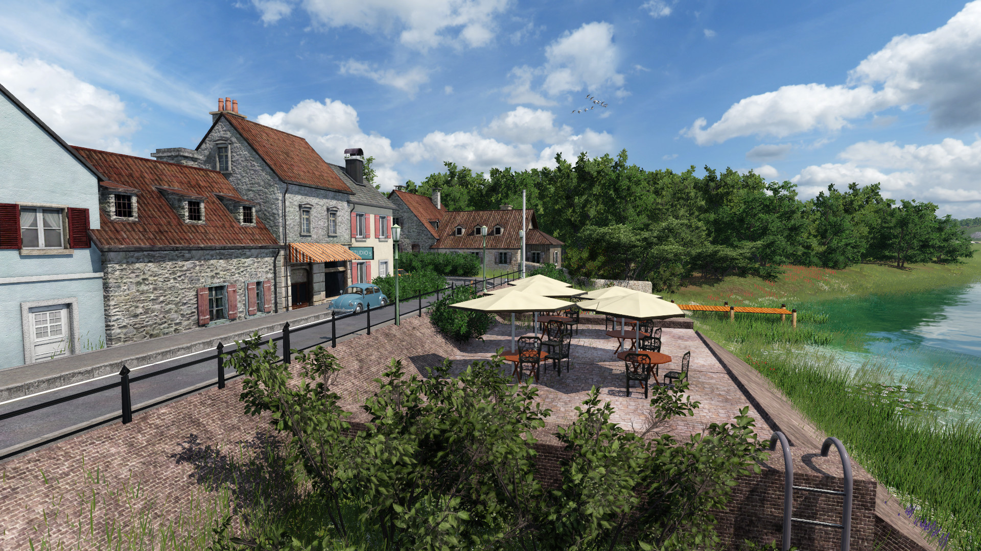 Small bordertown