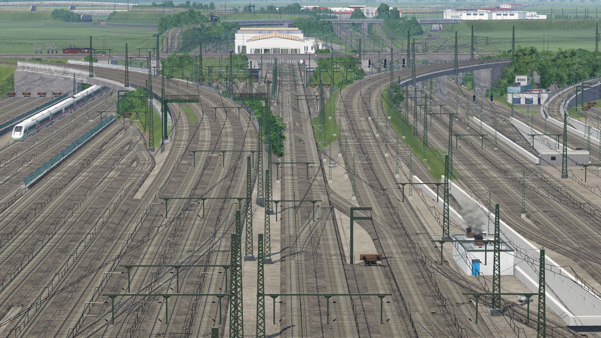 Blick vom Hbf