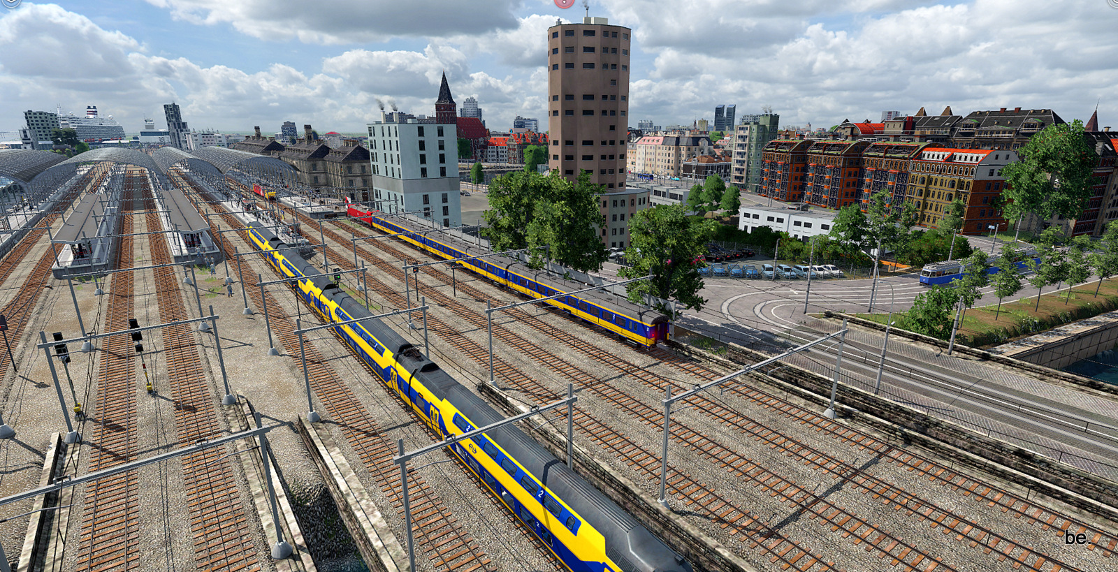 Bahnhofsvorfeld Amsterdam Centraal