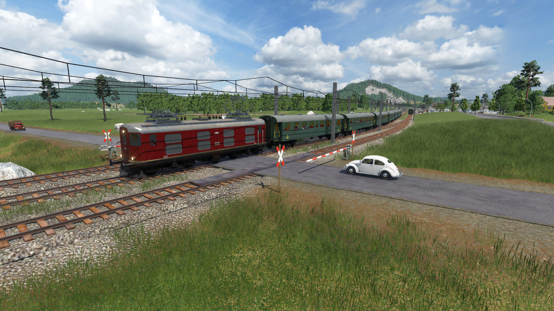 Erster Personen E-Zug RE 4/4I