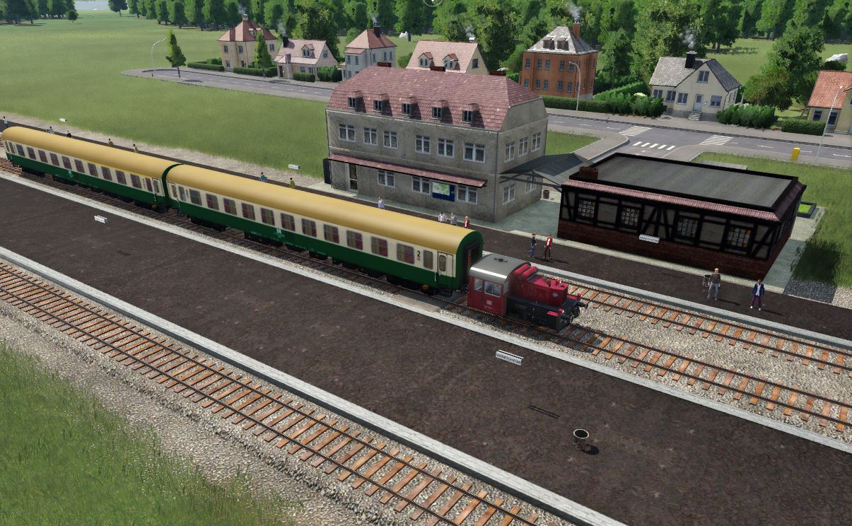 Köf im Windsheimer Bahnhof