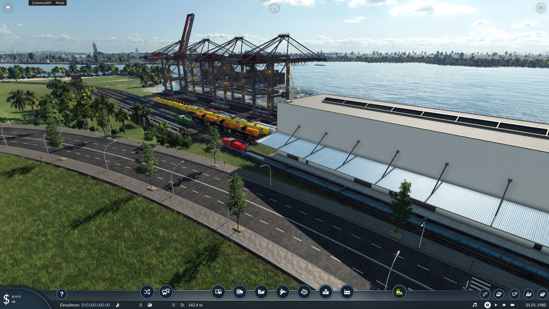 Betrieb am Hafen 1