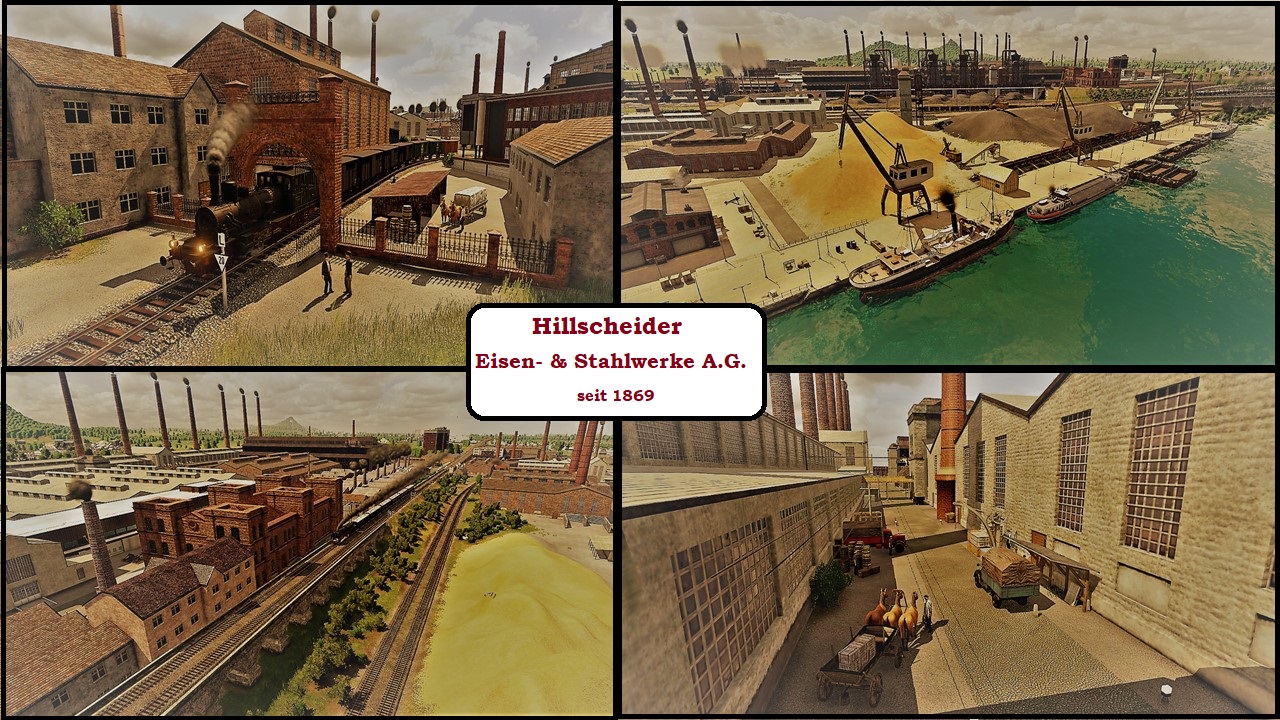Hillscheider Eisenwerke - Werbepostkarte