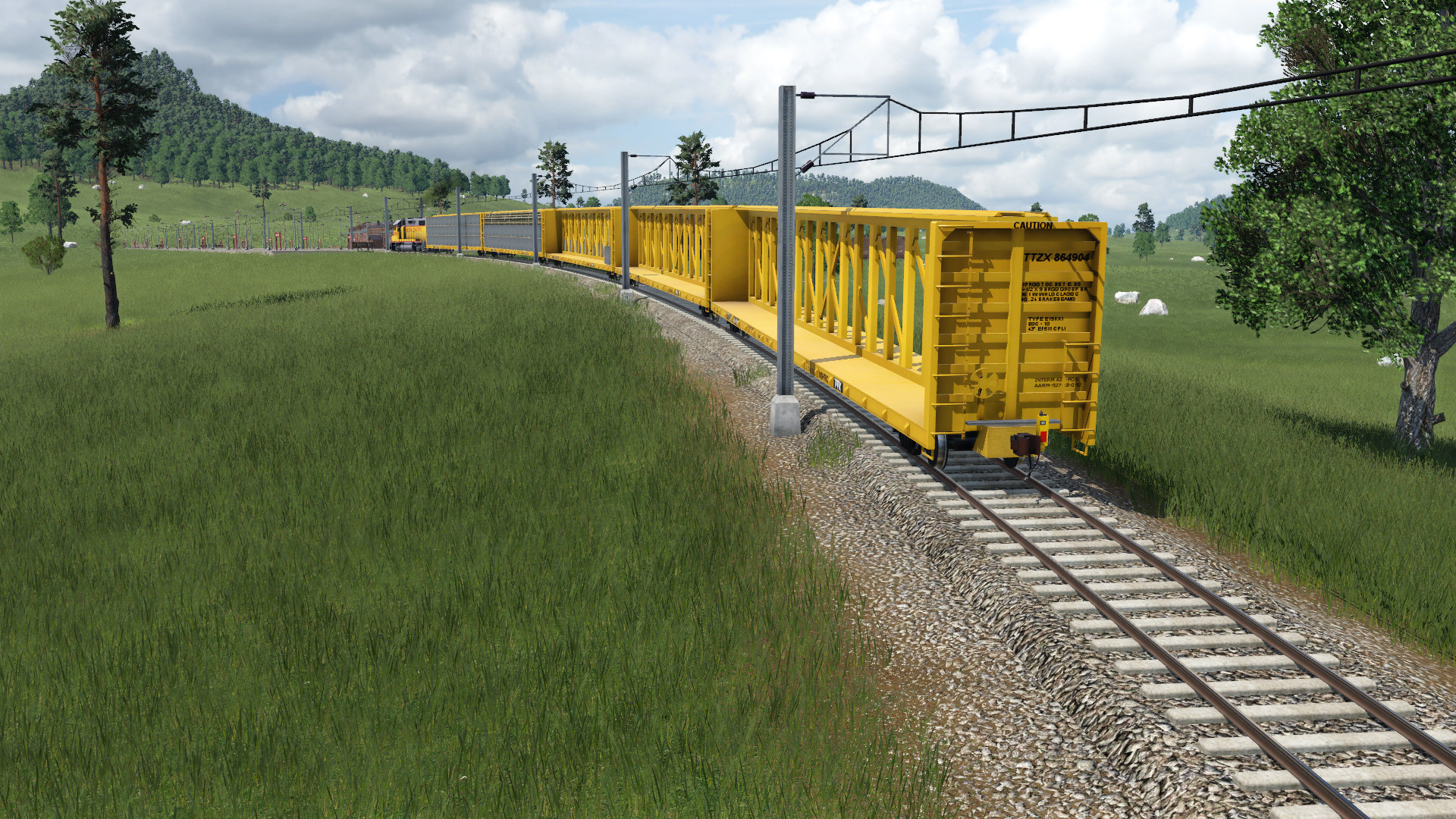 Centerbeam Railcars