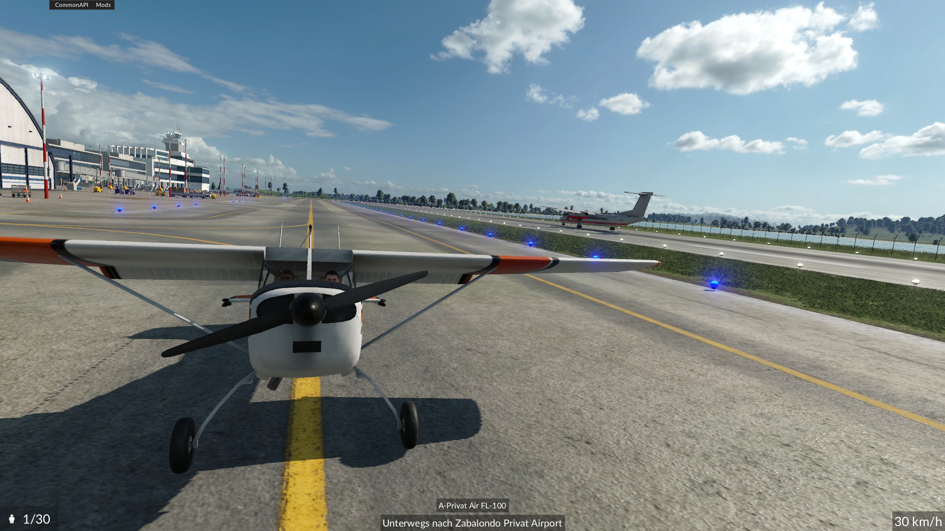 Unterwegs zur Runway