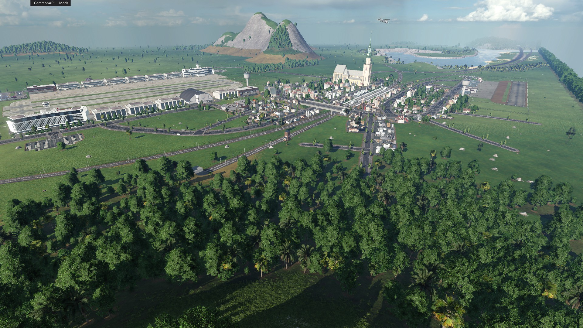 Blick auf die Stadt