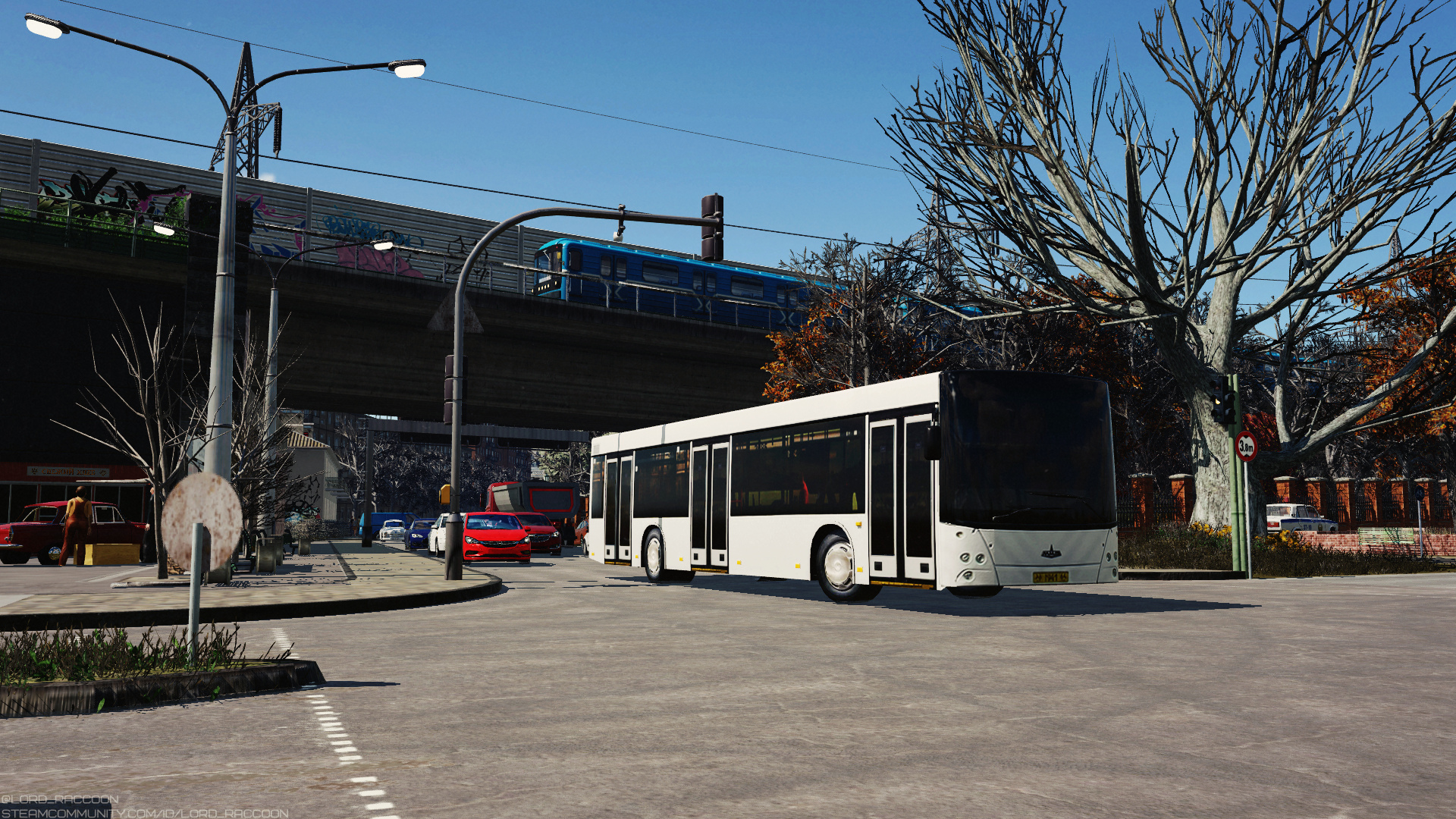 MAZ-203 and 81-717/714 in Minsk