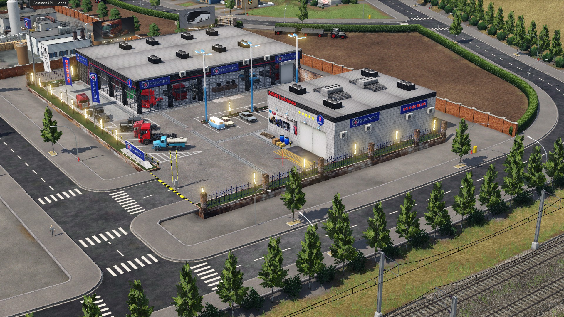 Die Scania Werkstatt