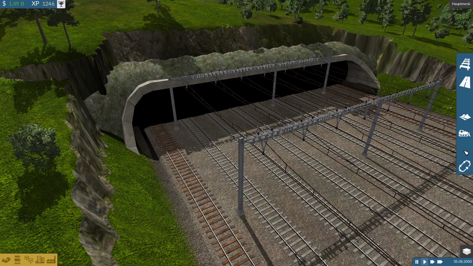 Tunnel zum Hauptbahnhof