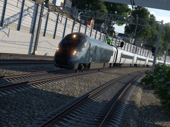 Class 800 at Speed