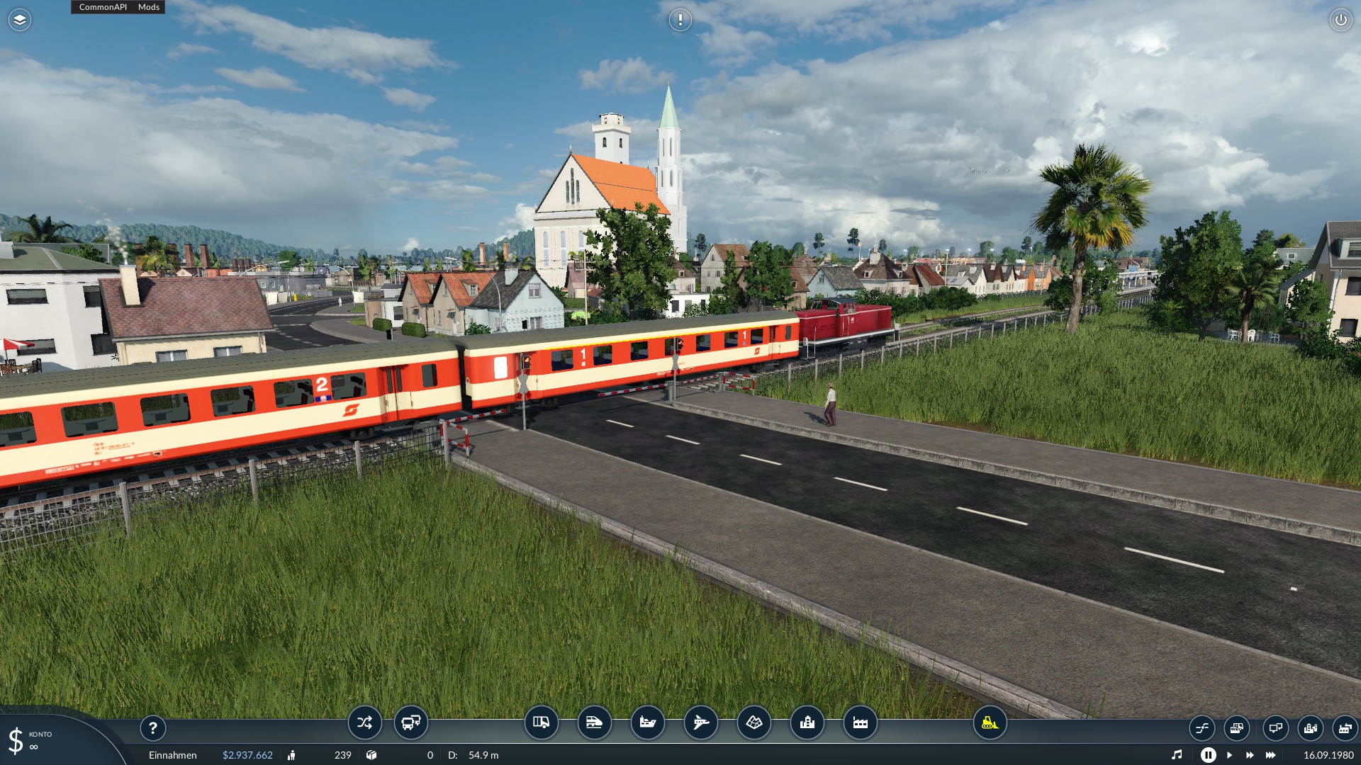 Kurz vorm Bahnhof