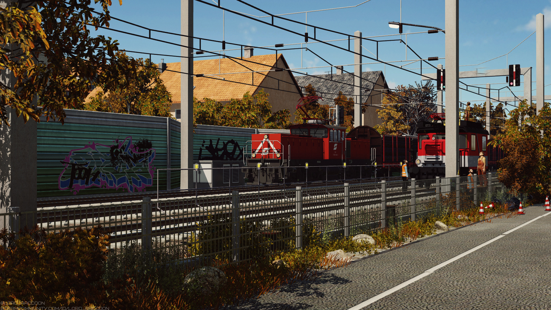 ÖBB 1063 on local freight run