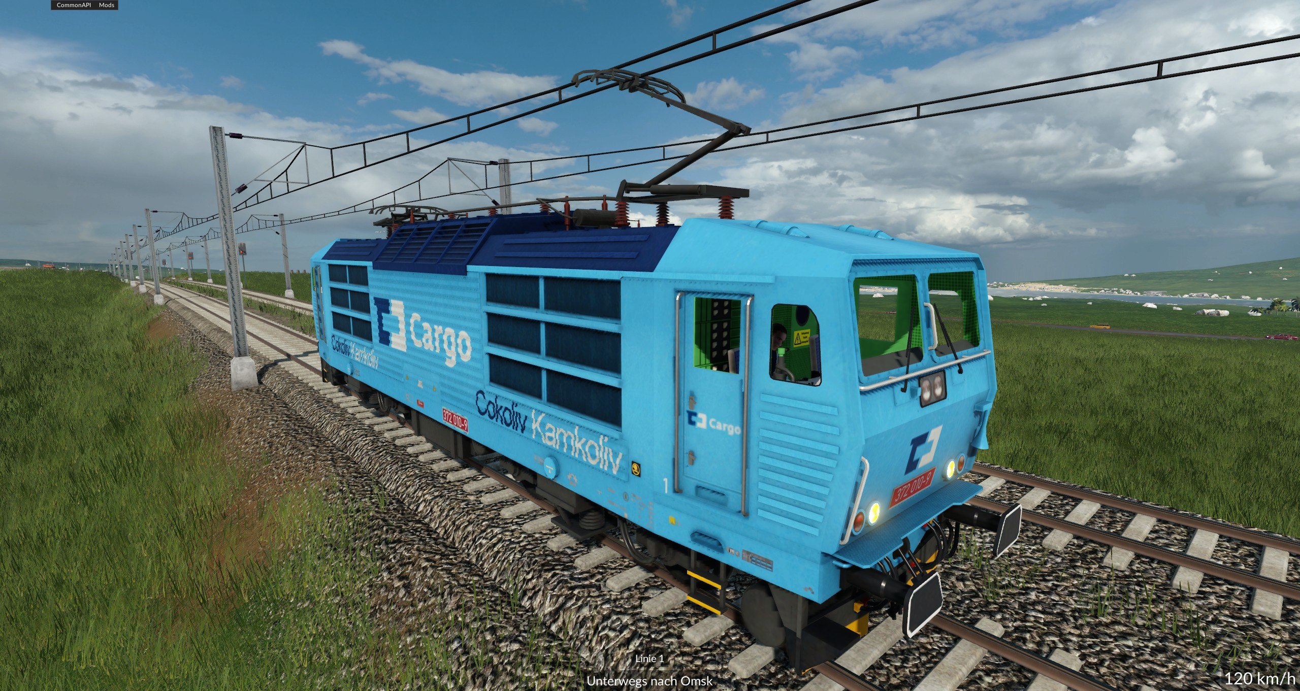 CD Cargo 372 Hellblau Reversed